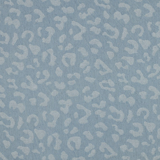 Denim léopard