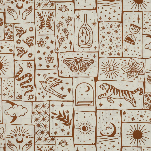 Popeline coton céleste