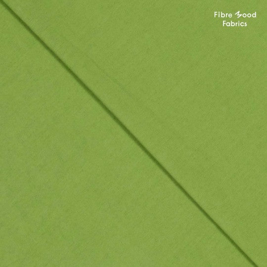 Popeline vert pomme - Fibremood