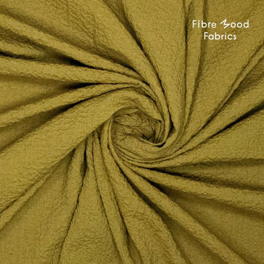 Coton bubble kaki - Fibremood