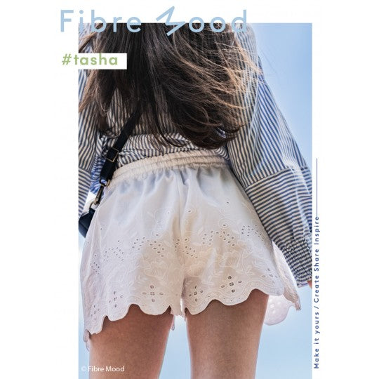 Coton brodé blanc - Fibremood