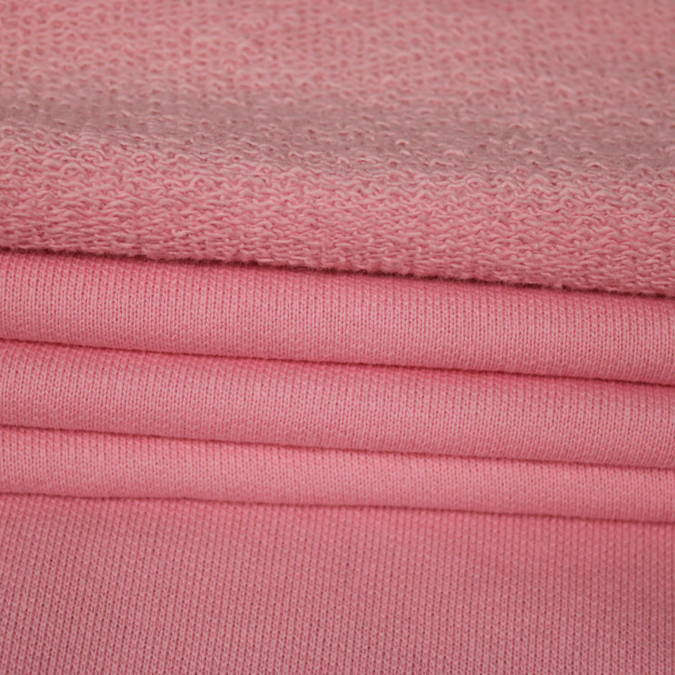 Molleton japonais rose clair