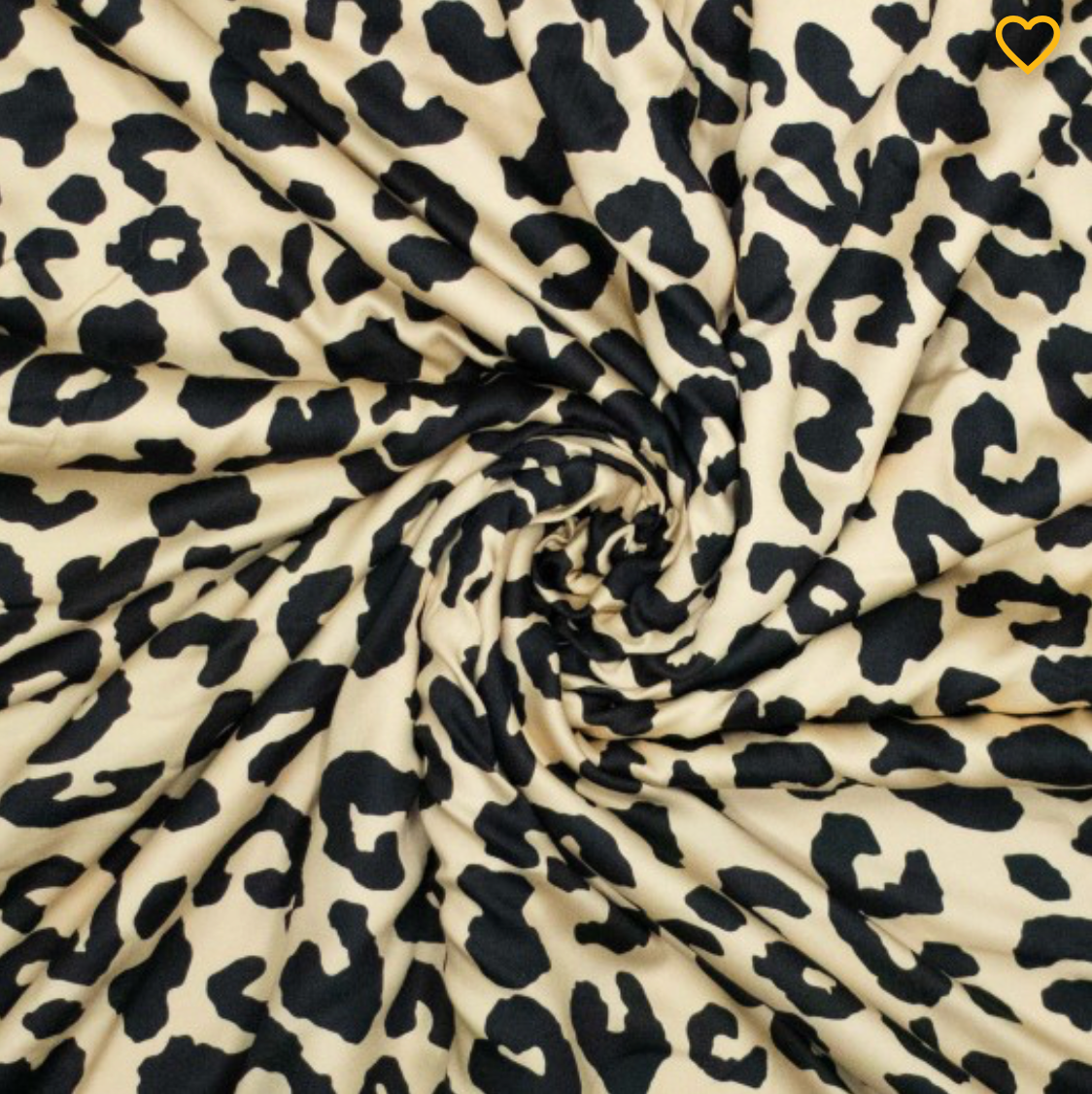 Viscose léopard