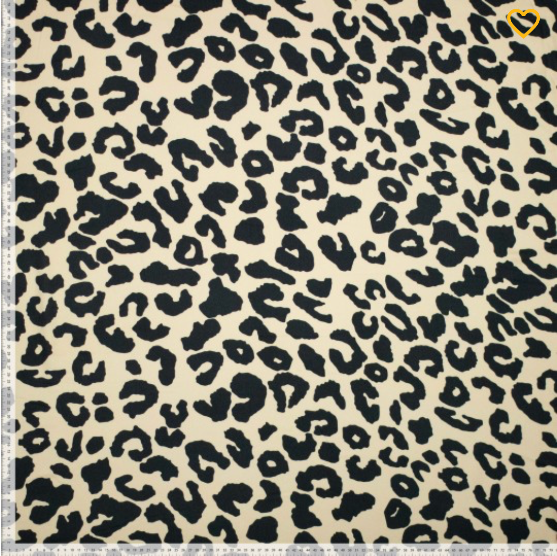 Viscose léopard