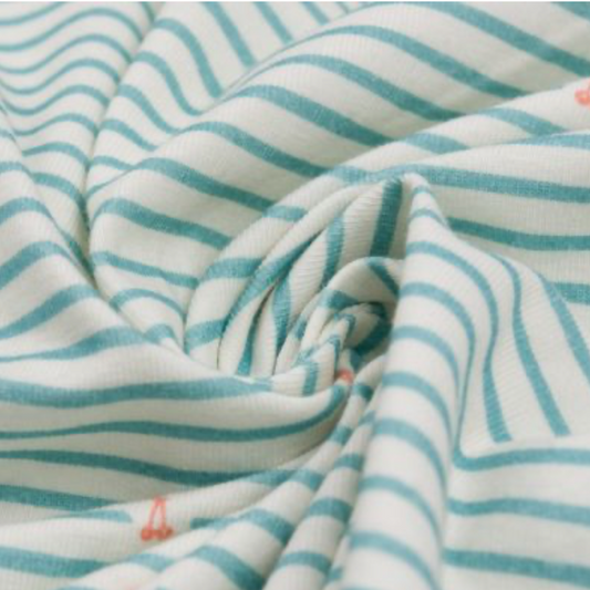 Jersey marinière cerises -  Augustine & Balthazar