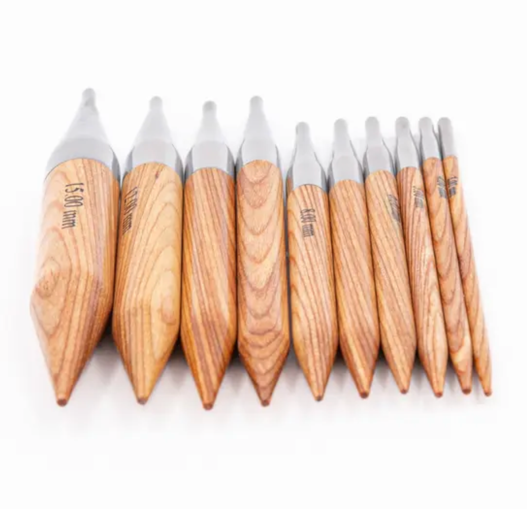 Aiguilles Interchangeables Bois Naturel