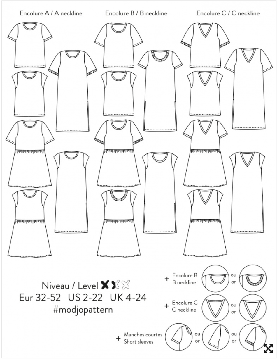 Robe T-shirt Modjo Atelier Scämmit