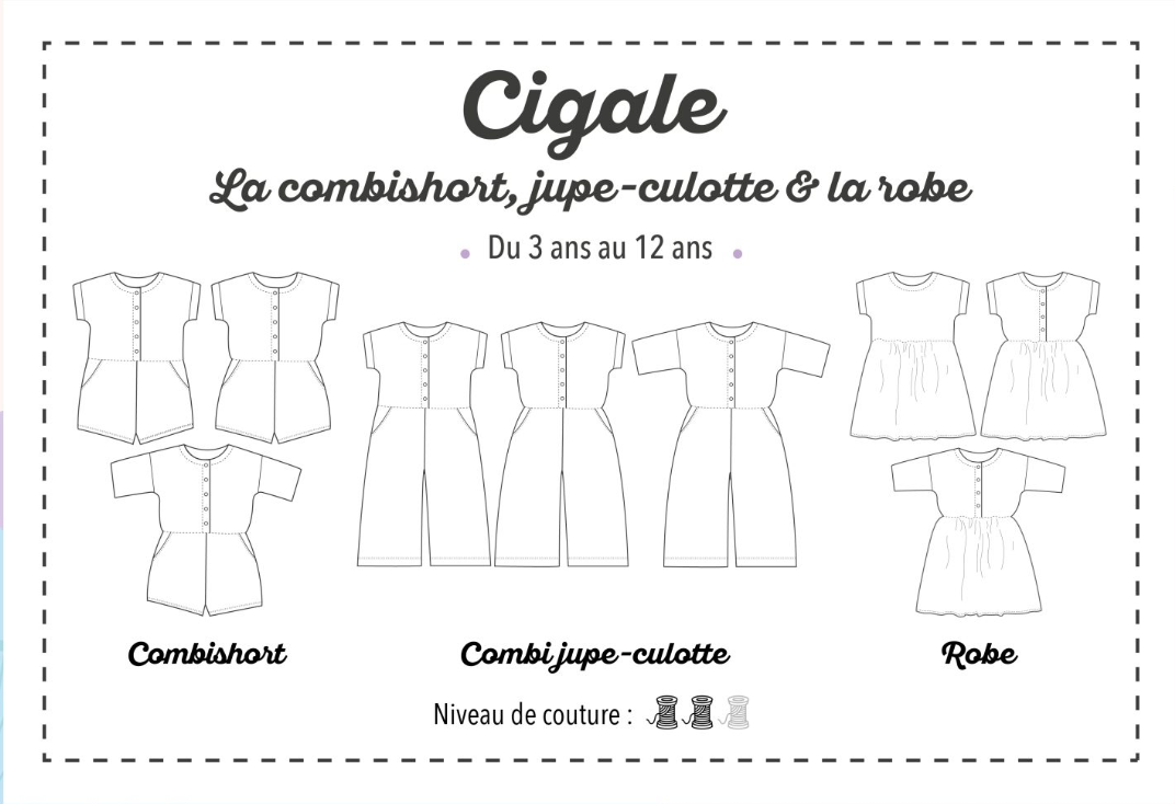 Combishort/robe Cigale - Marmaï