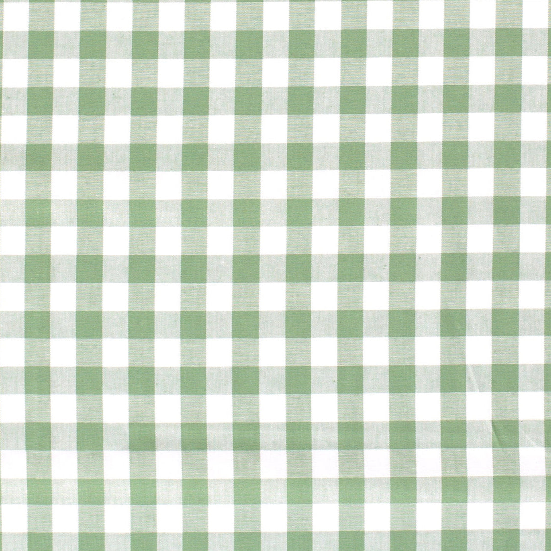 Vichy coton vert sauge