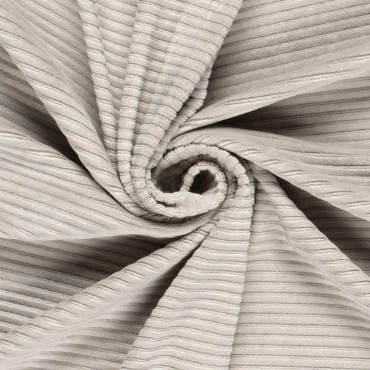 Velours big beige stretch