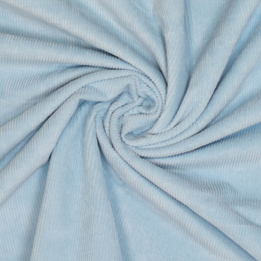 Velours Côtelé bleu- Fibremood