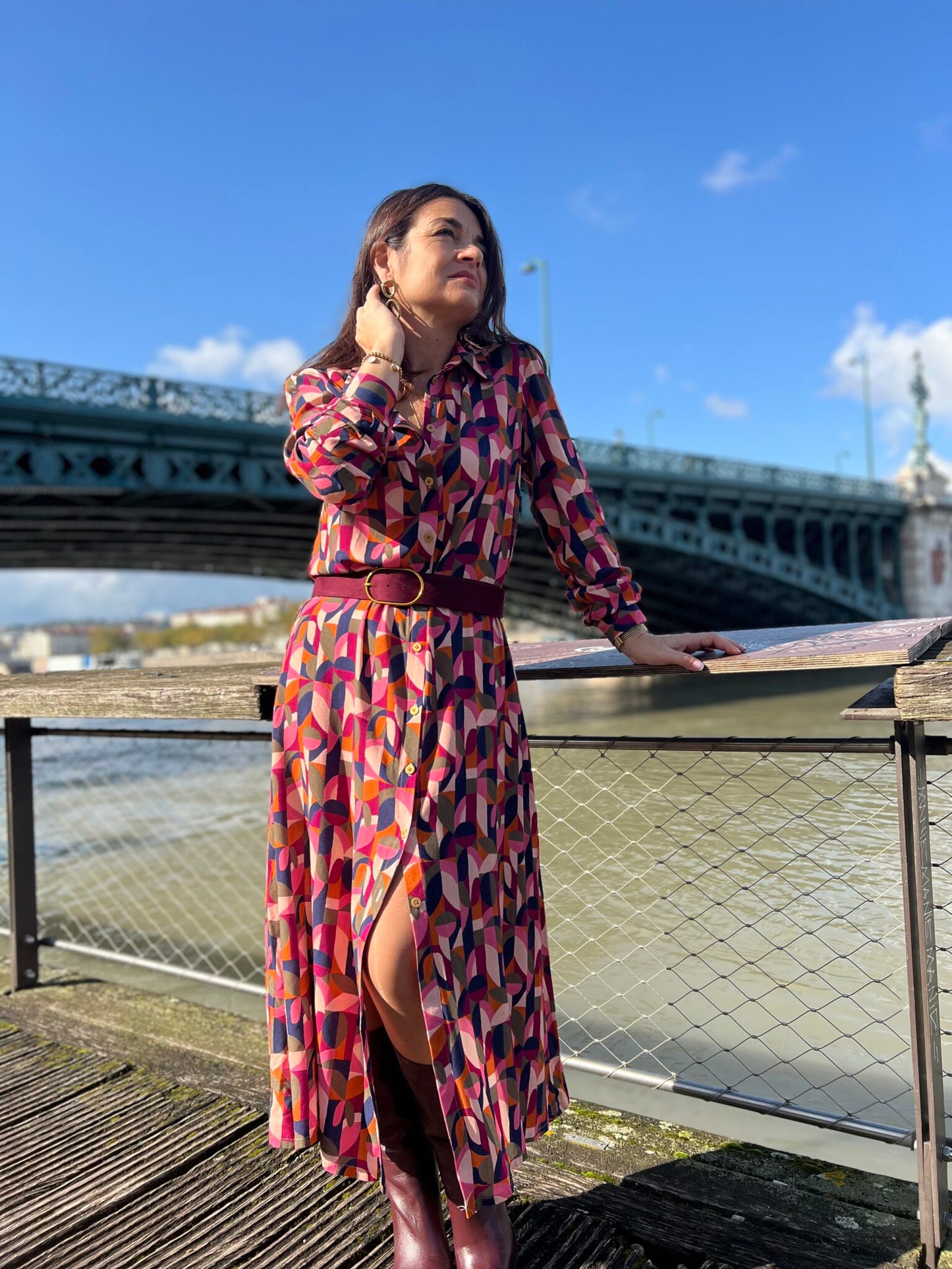 Patron Robe Chemise JANE - Clématisse Pattern