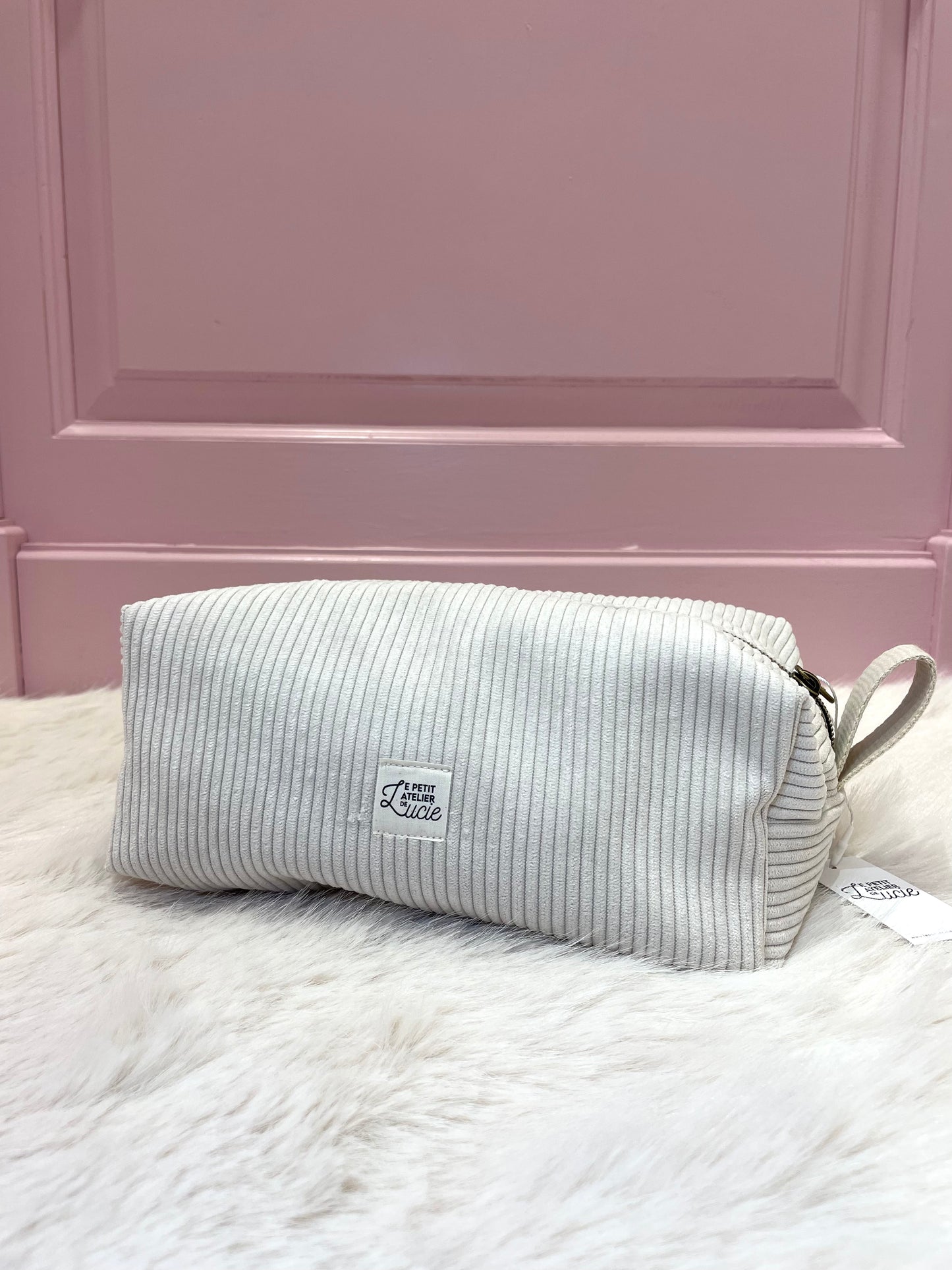 Trousse velours personnalisable