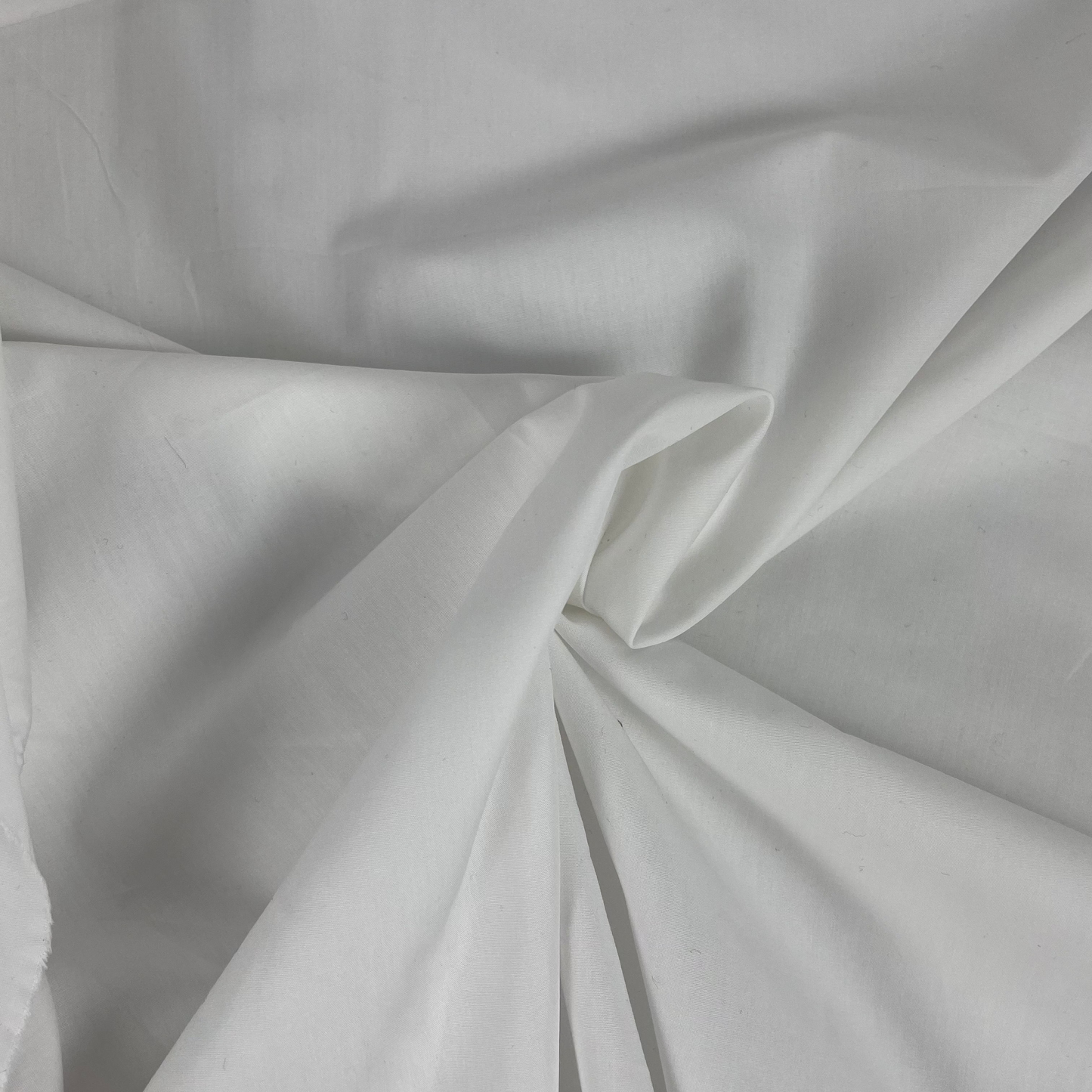 Voile de coton blanc