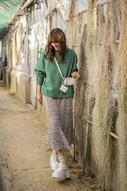 Tencel rayures marron et blanc