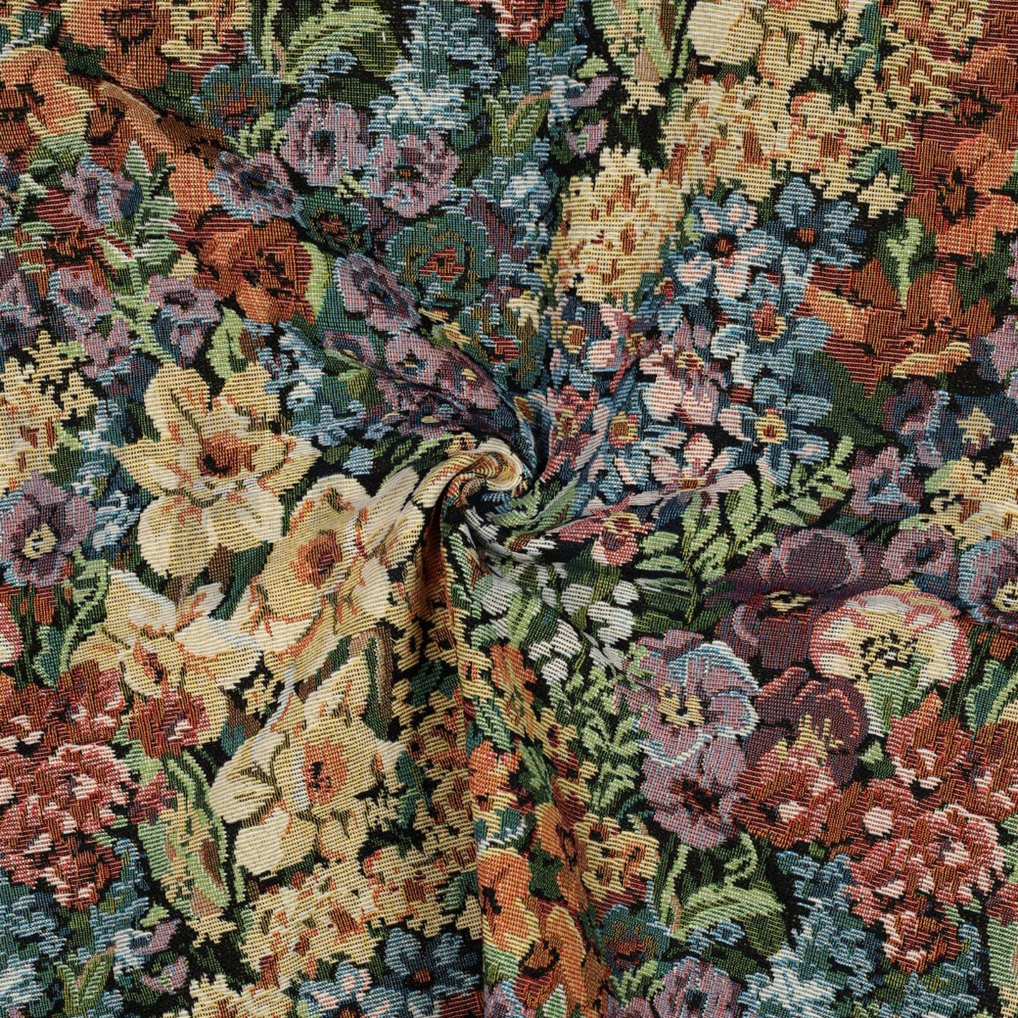 Jacquard fleurs Gobelin
