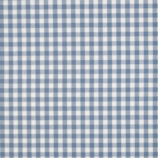 Vichy coton bleu marine