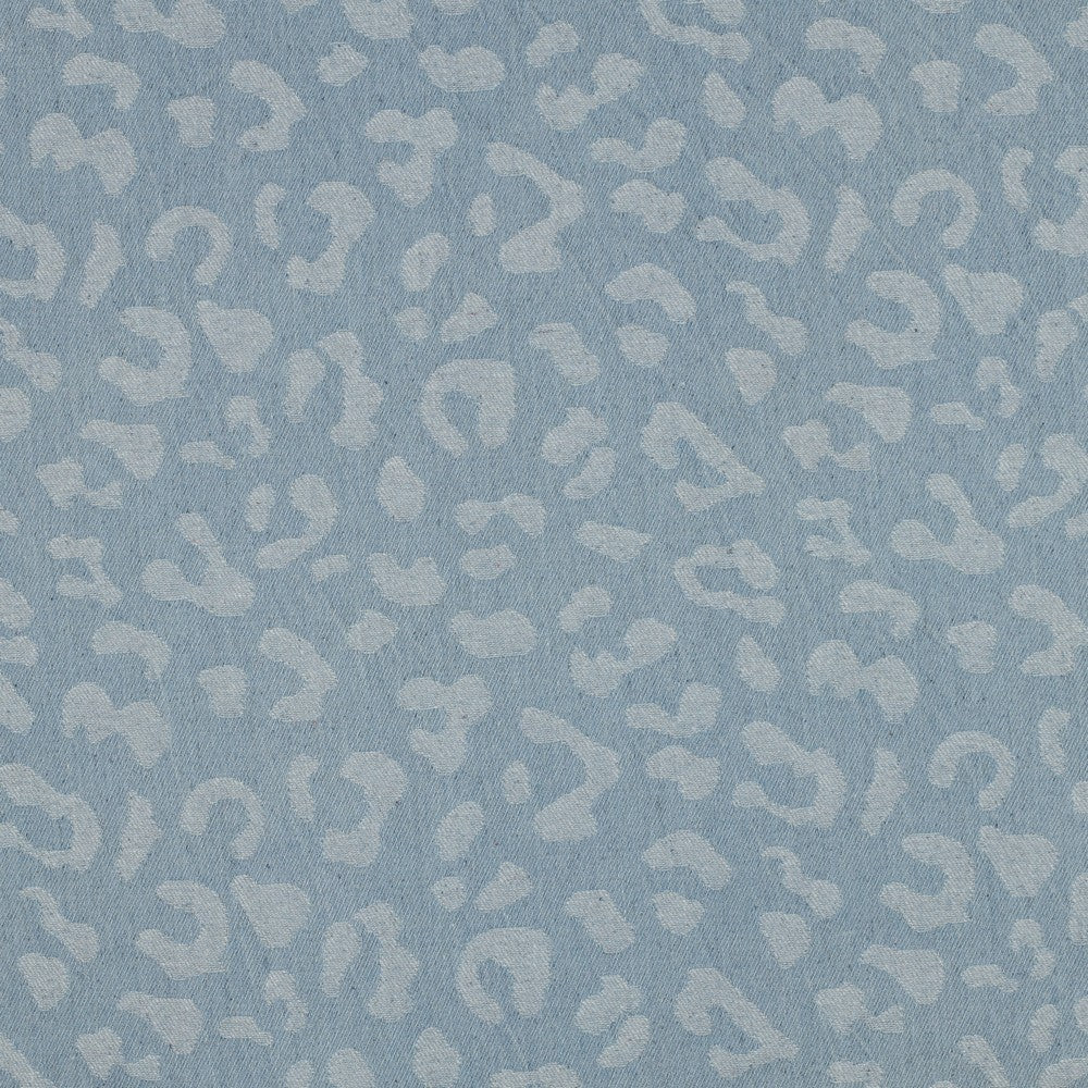Denim léopard