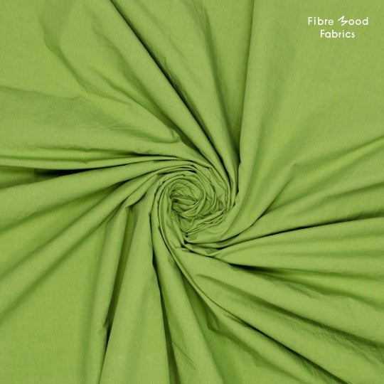 Popeline vert pomme - Fibremood