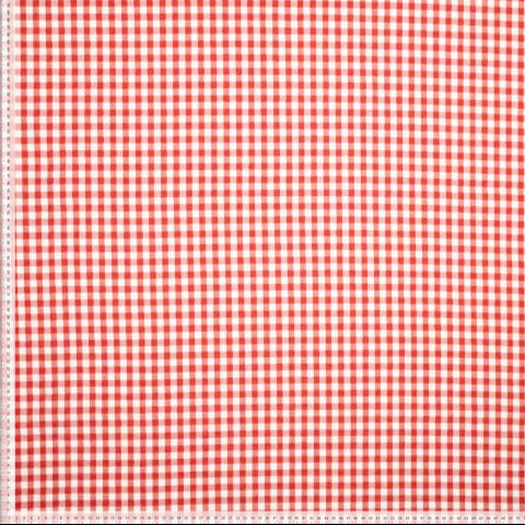 Vichy seersucker rouge