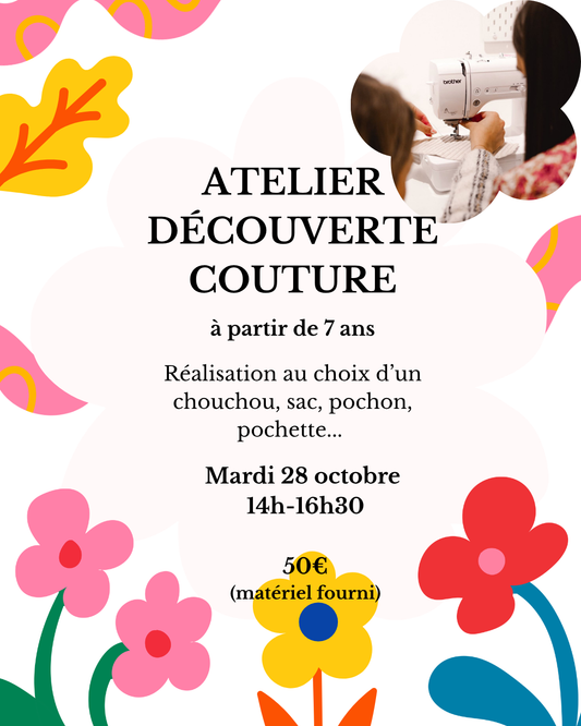 Atelier découverte de la couture