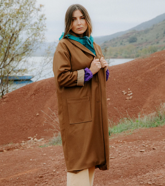 Le manteau Pam - Maison Fauve