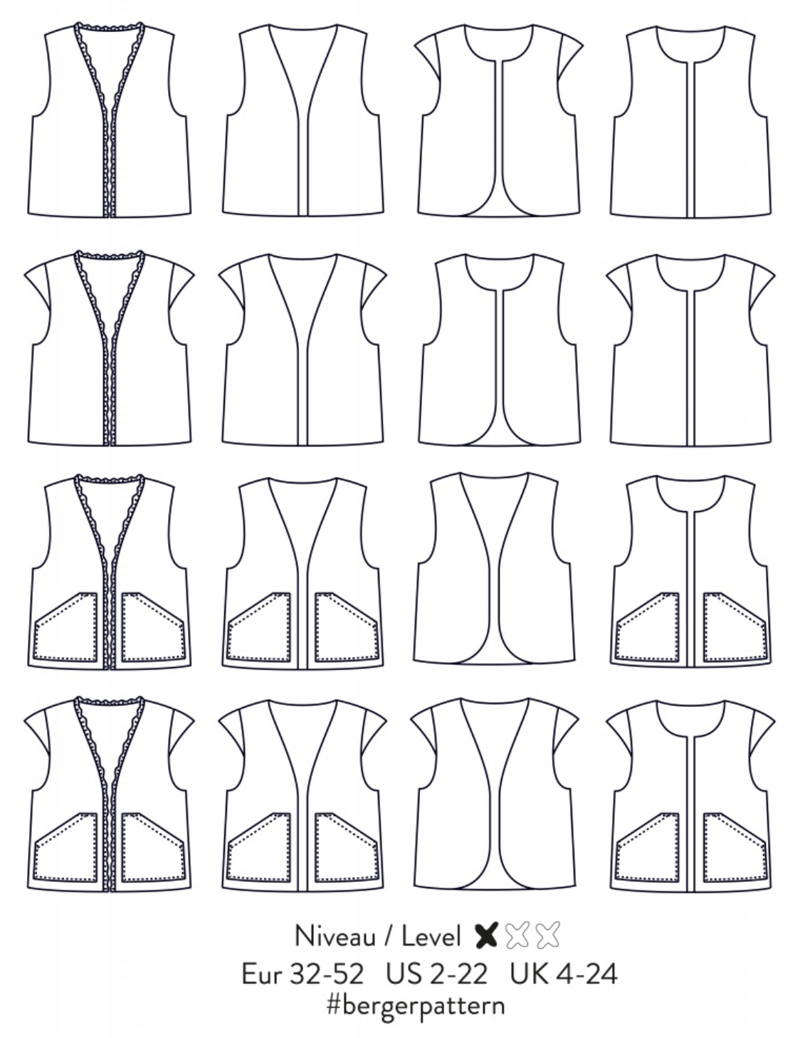 Gilet Berger - Atelier Scämmit