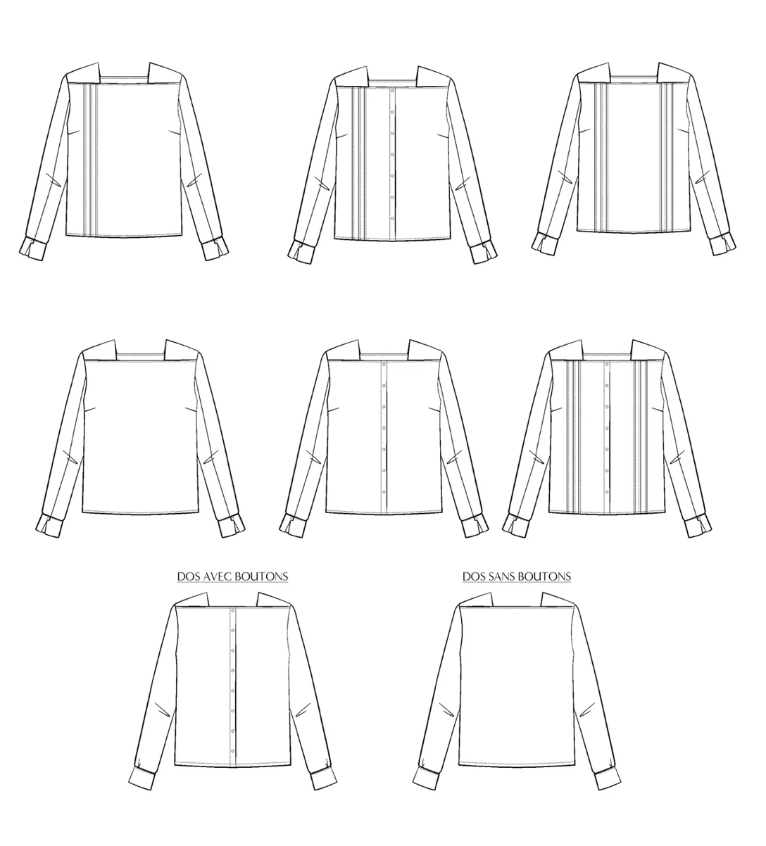 La blouse Déferlante - Maison Fauve