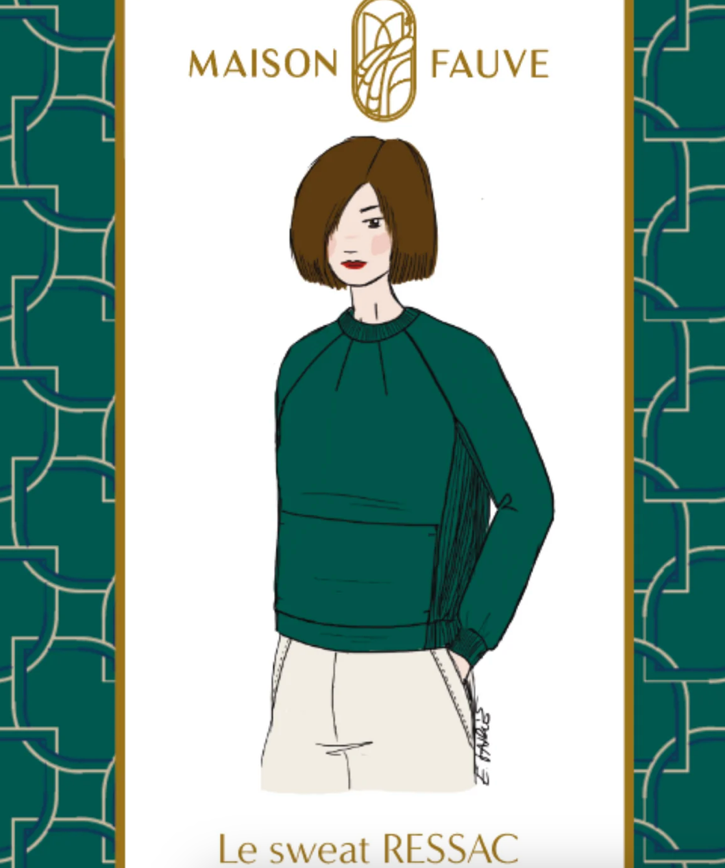 Le sweat Ressac - Maison Fauve