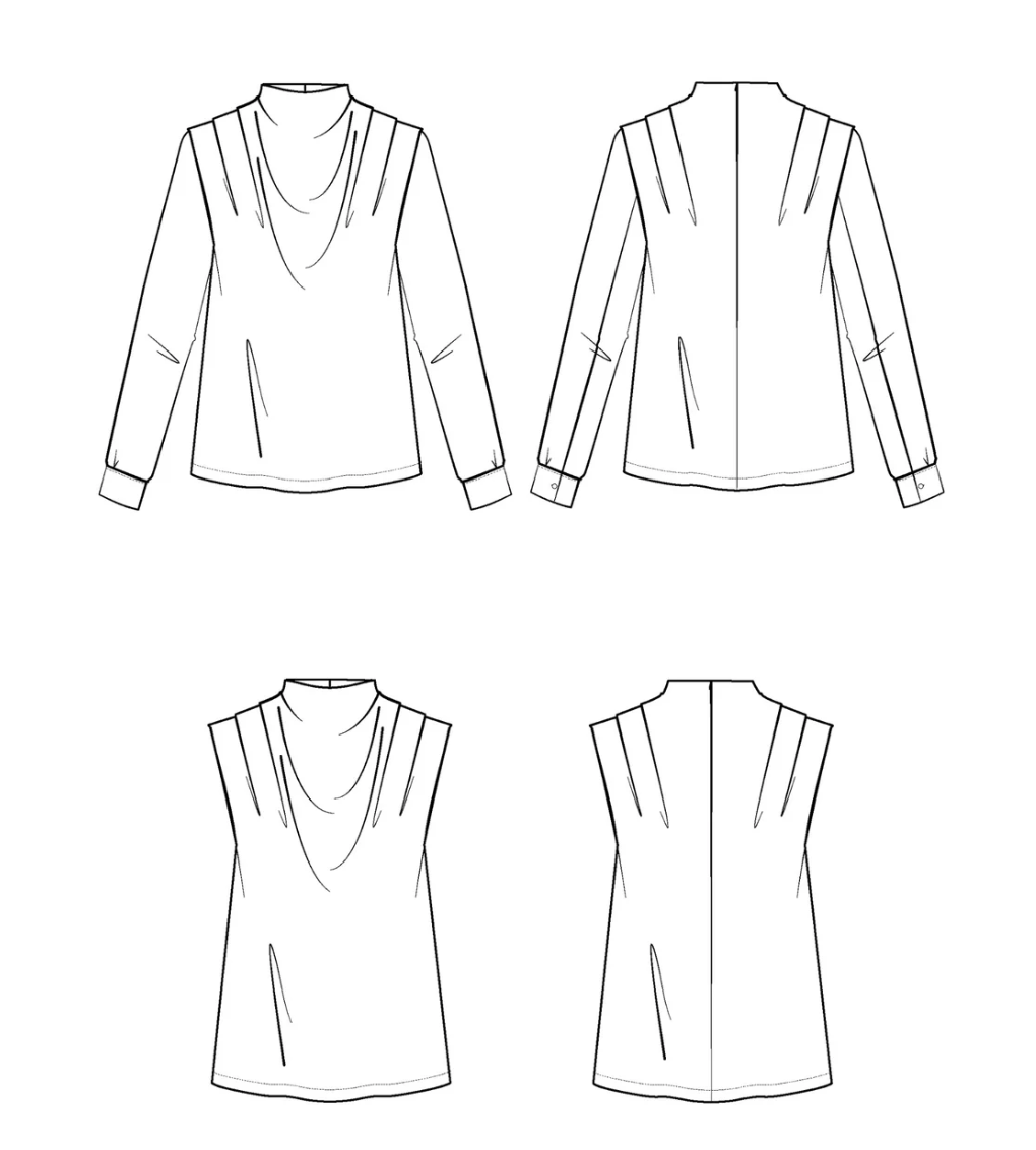 La blouse Tempête - Maison Fauve