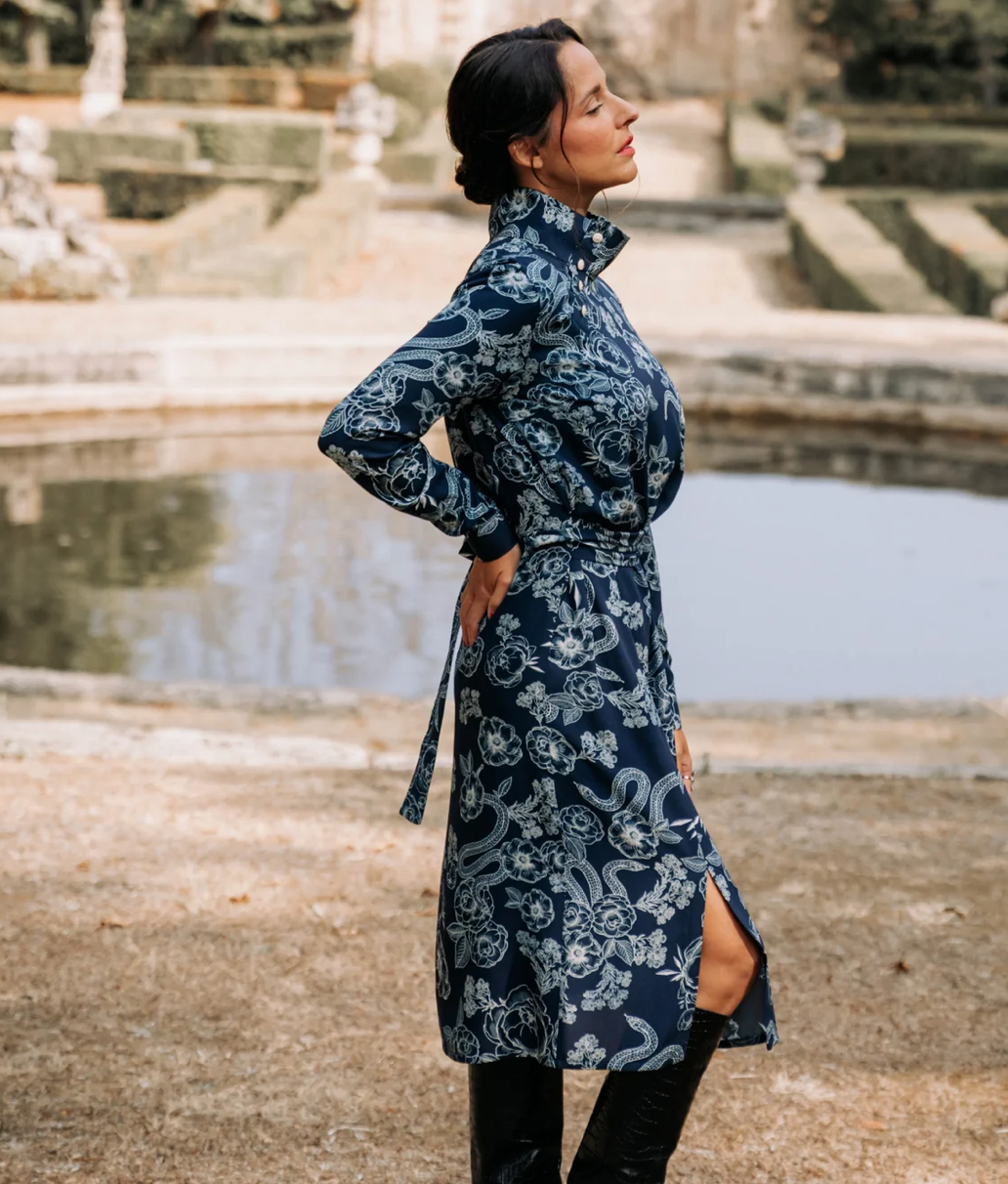 La robe/blouse Soliflore - Maison Fauve
