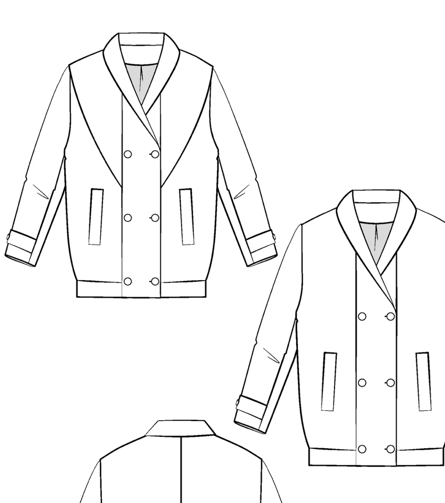 Le manteau Cliff - Maison Fauve