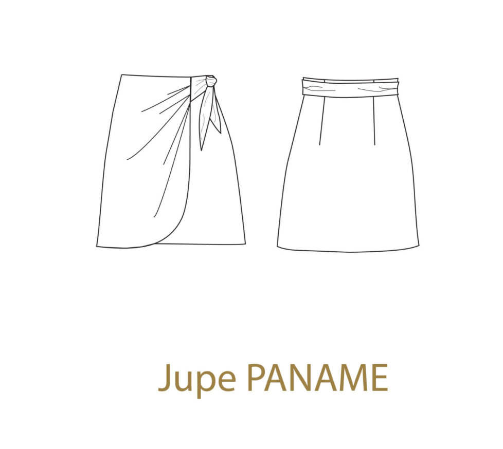 Jupe Paname - Patron Clématisse