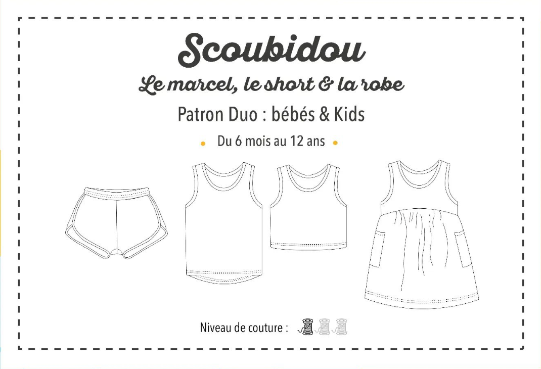 Marcel/short/robe Scoubidou - Marmaï