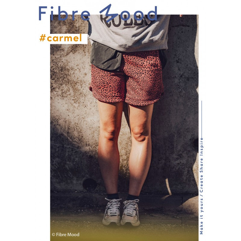 Jersey Sweat Léopard Rouille - Fibremood