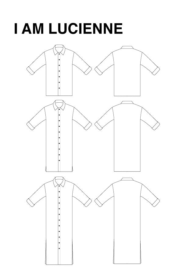 CHEMISE I AM LUCIENNE - I AM PATTERNS