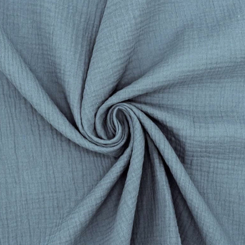 Double gaze bleu