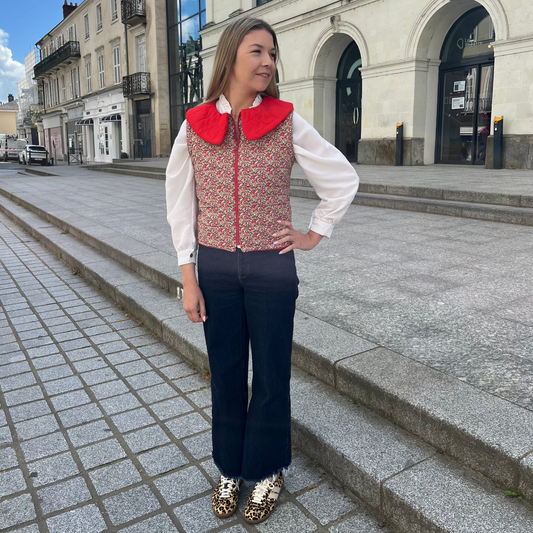 Veste sans manches liberty