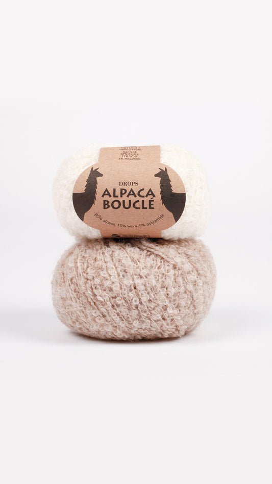 DROPS alpaca bouclé