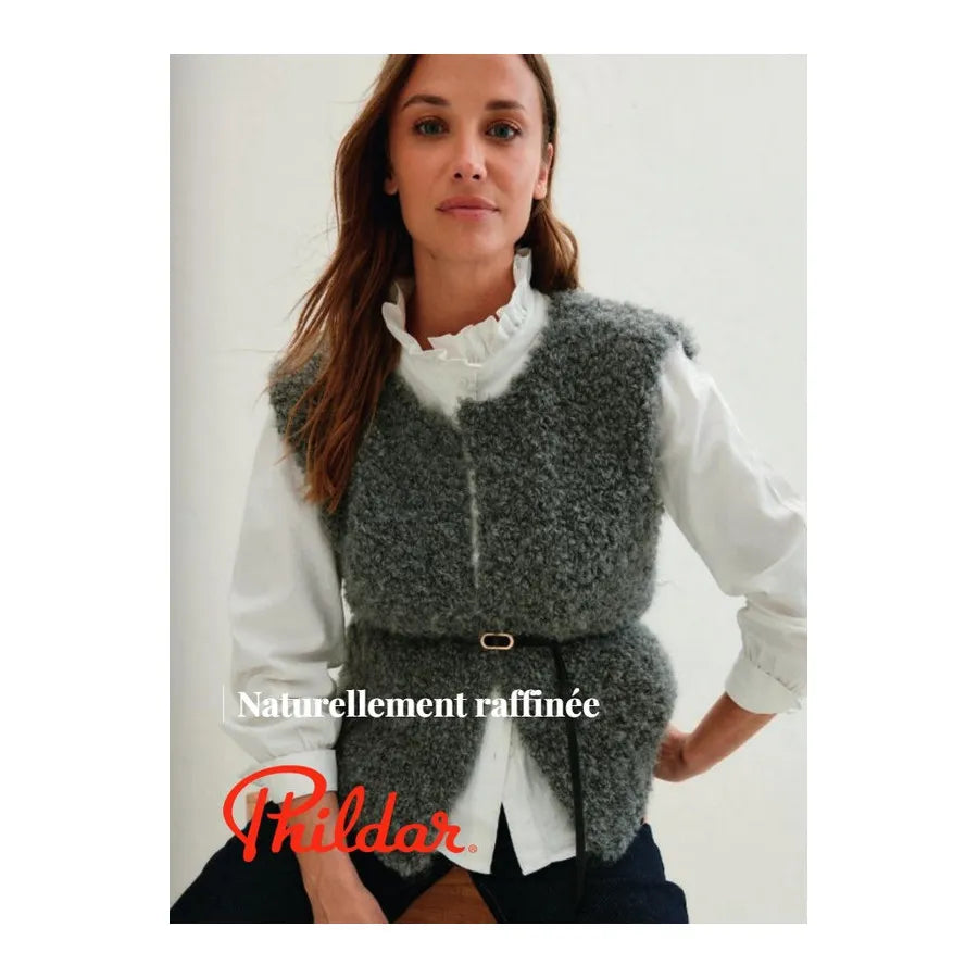 PHILDAR : CATALOGUE TRICOT FEMME N°262 NATURELLEMENT RAFFINÉE